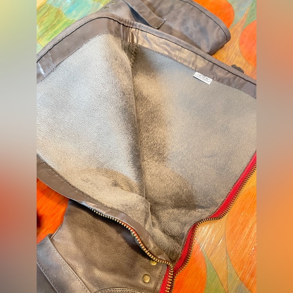 Journee Collection Spokane Riding Boots Womens Gray Faux Leather Back Zip Sz 11 - Picture 7 of 9